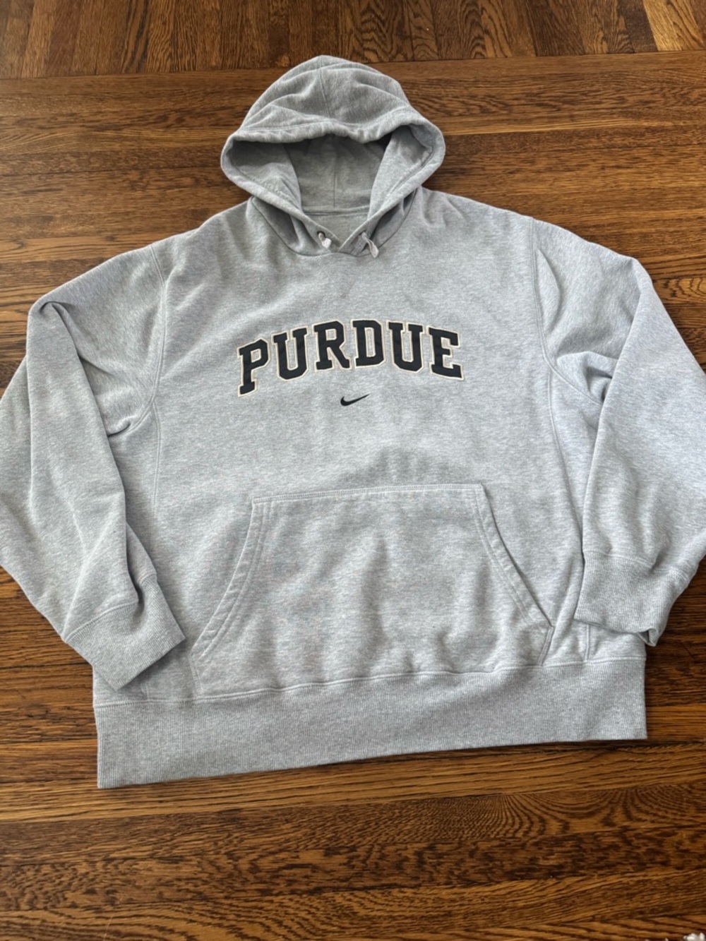 Nike Gray Purdue Pullover Hoodie - Picture 4 of 9